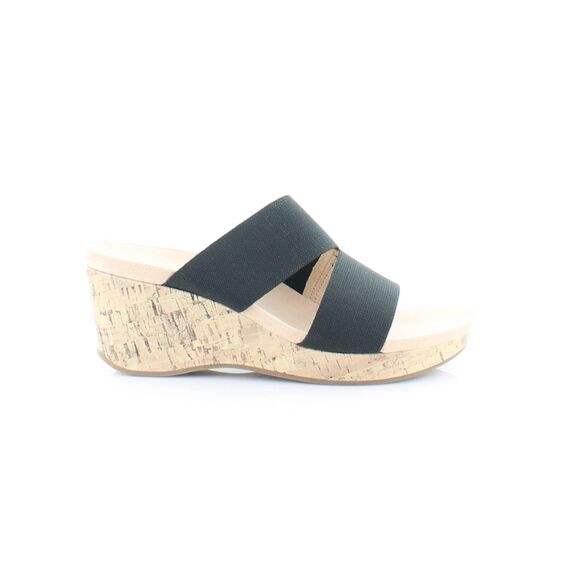 LifeStride Divine Comfortable Wedge Sandals – Black, Size 6.5 M (B) - Picture 3 of 8